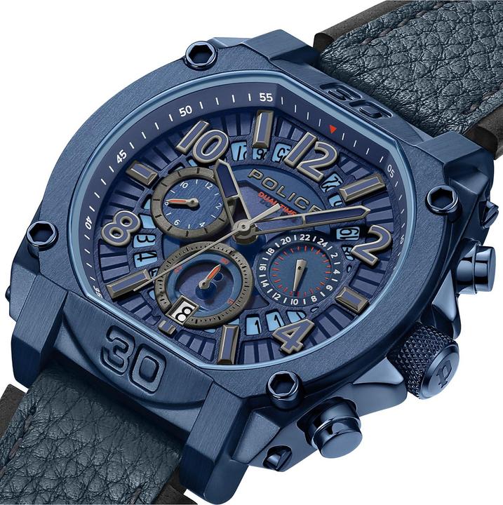Image du produit Police Herrenuhr NORWOOD (Montre analogique, 45 mm)