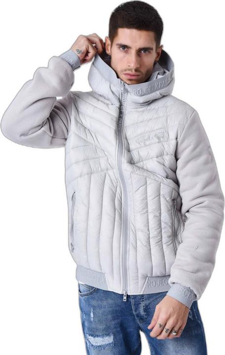Project X Paris Daunenjacke aus zwei Materialien (XL)