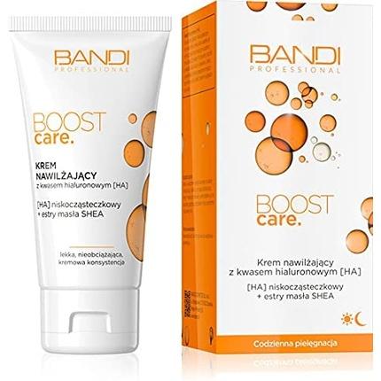 Actual product image Bandai BANDI BOOST CARE Day and Night Moisturizing Cream with Hyaluronic Acid 50ml (50 ml, Day cream)