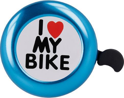 Image du produit Forever Light Sonnette de vélo J'aime mon vélo bleu