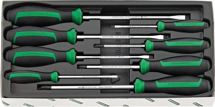 Produktbild Stahlwille 4692 SATZ DRALL-SCHRAUBENDREHER Schraubendreher-Set