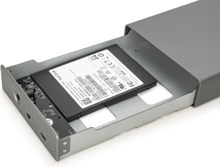Produktbild Digitus USB 3.0 Festplattengehäuse, 3,5", SATA, 16TB, Aluminium (3.5")