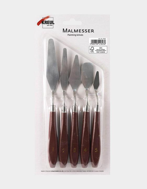 Kreul Malmesser sortiert, 5er-Set