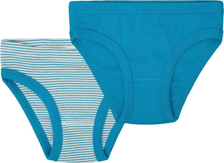 loud + proud Confezione doppia di slip a costine sottili