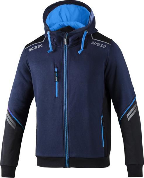 Actual product image Sparco Workwear Jacket Hooded Full Zip Tech (3XL)