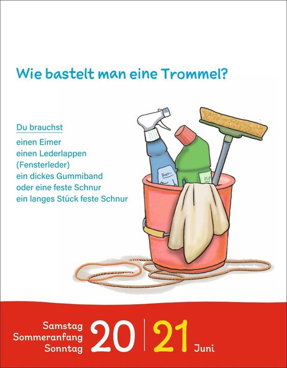 Image du produit Harenberg Kalender für clevere Kids Tagesabreisskalender 2026 (Allemand)