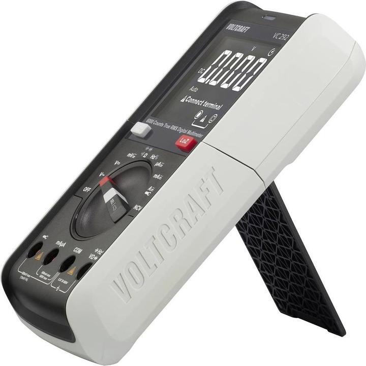 Immagine prodotto Voltcraft VC292 Multimetro portatile calibrato (ISO) con display digitale CAT III 600 V (CAT III 600V)