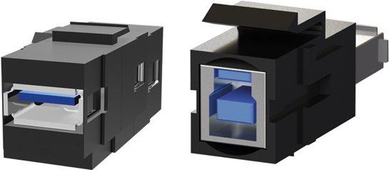 Produktbild Bachmann Custom Modul 1x USB 3.0 A/B Keystone