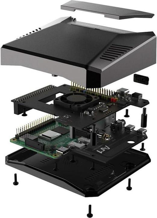 Actual product image HutoPi mini PC Switcher 4GBRAM, 128GB ROM