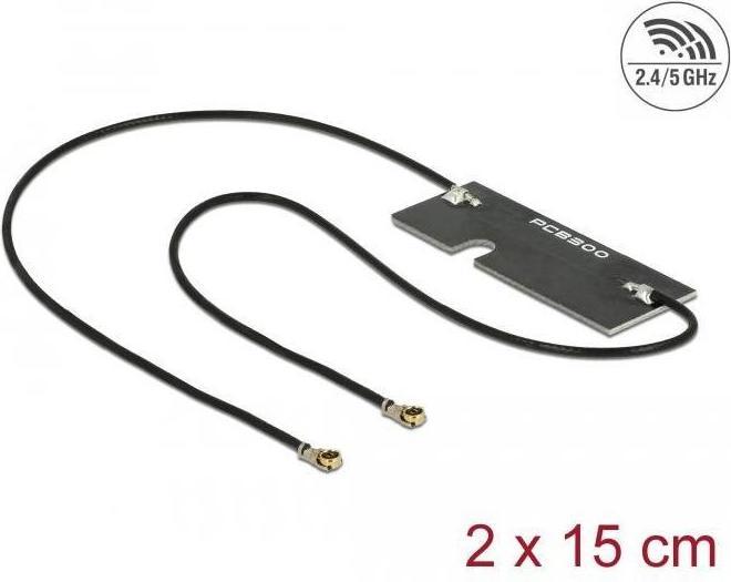 Produktbild Delock WLAN Twin Antenna (5 dB, Antennenkabel)
