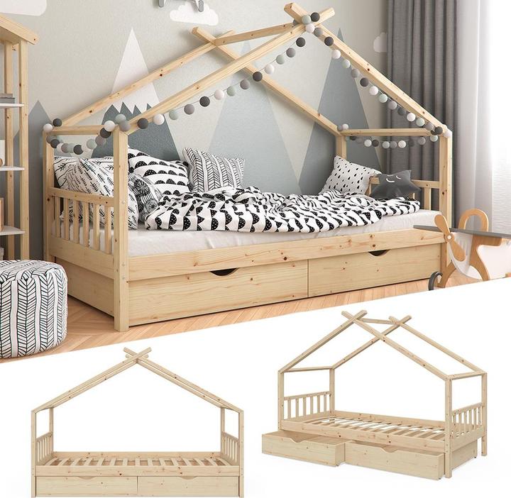 Produktbild VitaliSpa Hausbett Design (90 x 200 cm)