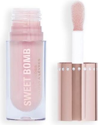 Immagine prodotto Makeup Revolution London Y2K Baby Sweet Bomb Lip Gloss 4,5ml Vanilla Ice White Holo (Vanilla Ice Bianco Holo)