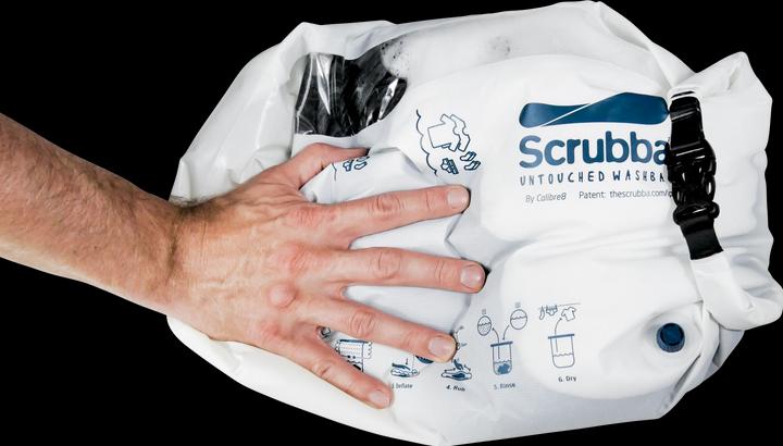Actual product image Scrubba Wash Bag Untouched