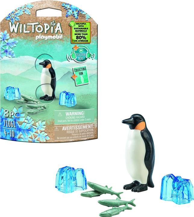 Image du produit Playmobil 71061 Wiltopia - Manchot empereur (71061, Playmobil Wiltopia)