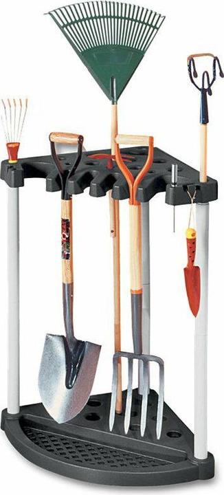 Actual product image Keter Corner Tool Rack Tool Organizer Stand (14 pieces)