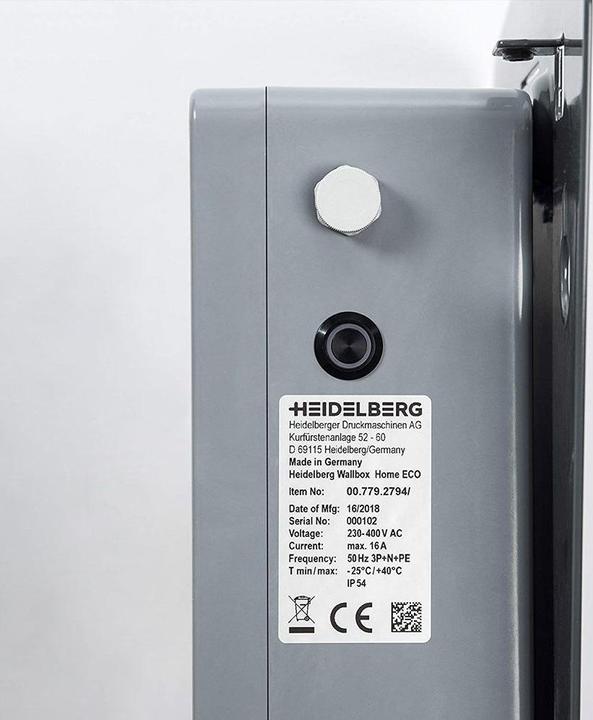 Immagine prodotto Heidelberg Home Eco De-Version 7,5 m (Tipo 2, 11 kW, 16 A, Cablato fisso)