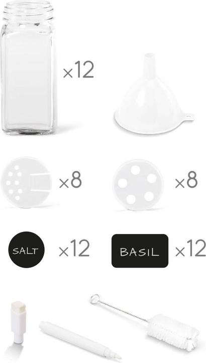 Produktbild Metaltex Gewürzstreuer-Set (Diverse Gewürze)