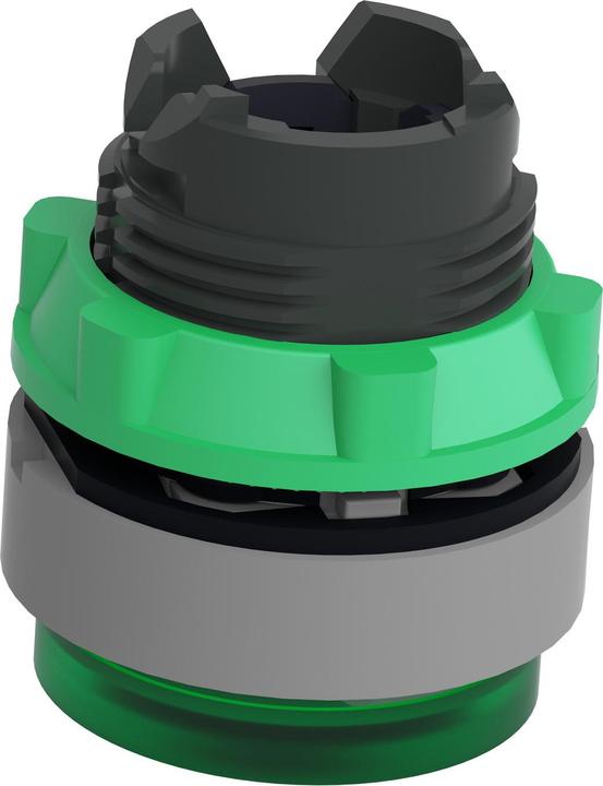 Produktbild Schneider Electric Leuchtdrucktaster, Front, gerillt, ZB5AW133SC0
