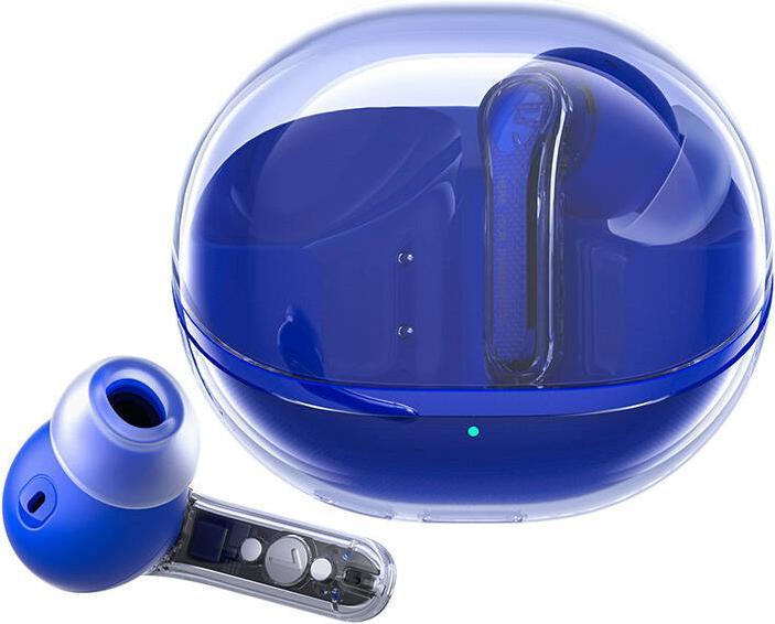 Actual product image Soundpeats Earphones Clear (Blue) (7 h, Cable)