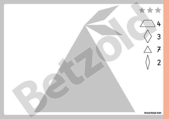 Image du produit Betzold Cartes participatives Pattern Blocks