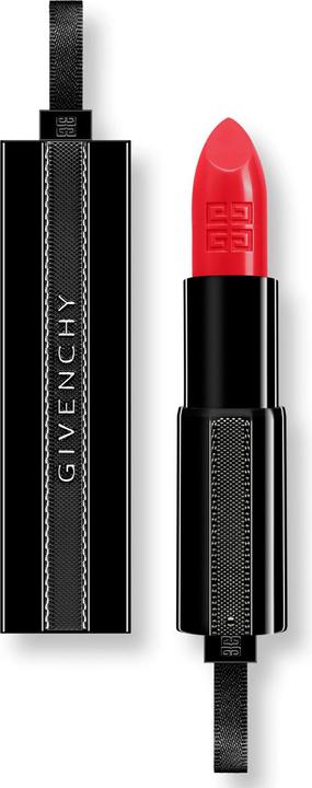 Actual product image Givenchy Red Forbidden Satin Lipstick 14 Redlight 3.4g (14 Redlight)