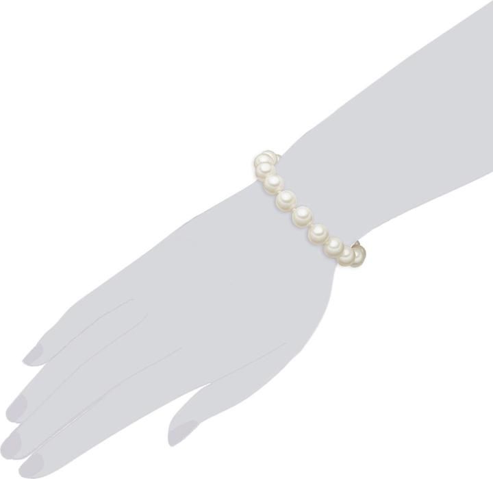 Immagine prodotto Lulu & Jane Perlina in ottone conchiglia argento - 33464 (17 cm, Ottone)