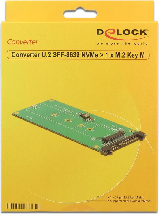 Immagine prodotto Delock Adattatore da U.2 a M.2