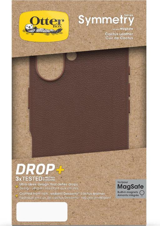 Actual product image OtterBox Symmetry Cactus Leather mit MagSafe (Apple iPhone 16)