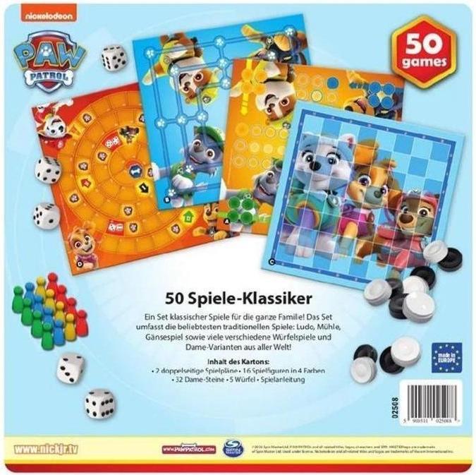 Produktbild Trefl Spielesammlung 50 Spielmöglichkeiten Paw Patrol (Deutsch)