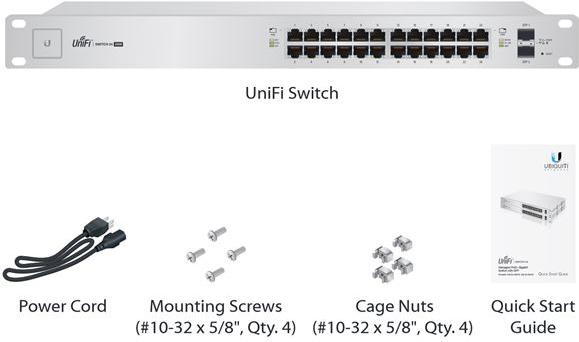 Produktbild Ubiquiti Us-24-250w (24 Ports)