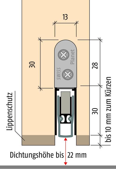 Image du produit Planet Joints d'abaissement de porte