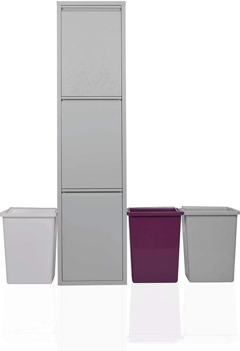 Actual product image Betten-ABC Waste separator, grey (45 l)