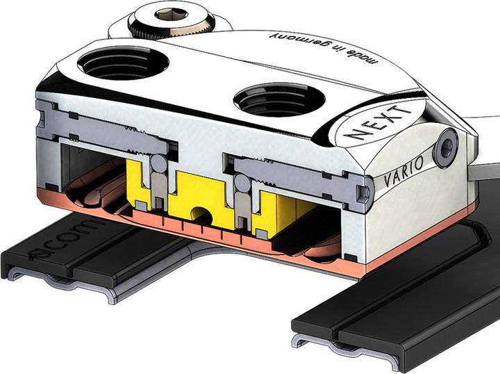 Produktbild Aqua Computer cuplex kryos NEXT VARIO mit VISION LGA 1700 - Nickel/.925er