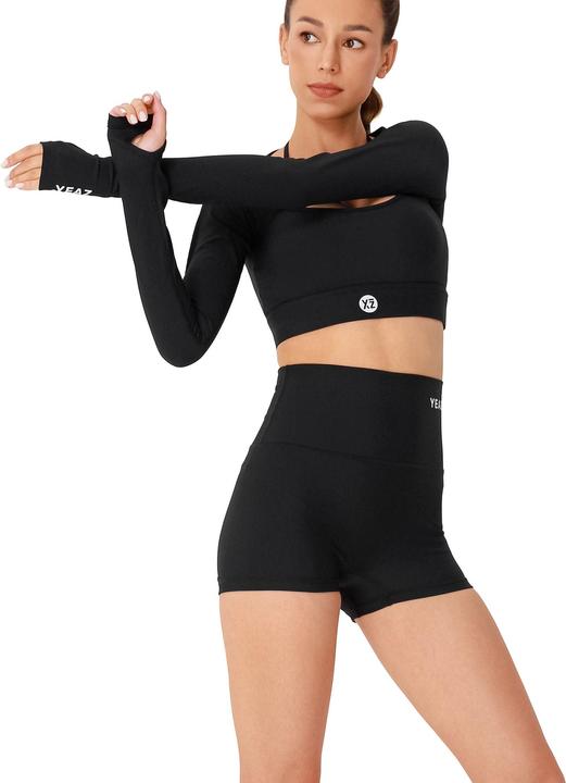 Actual product image Yeaz CLUB LEVEL SET Long Top Shorts L (Black) (L)