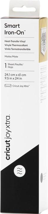 Cricut Film à repasser Joy Xtra Smart 24.1 x 61 cm, noir
