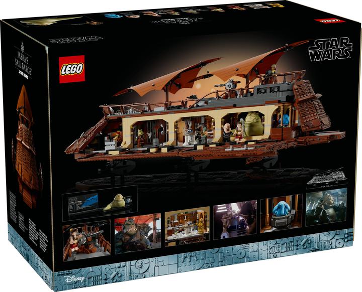 Actual product image LEGO Jabba's sailing barge (75397, LEGO Rare Sets, LEGO Star Wars)