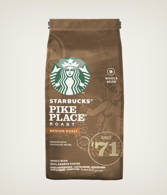 Image du produit Starbucks Rôti de Pike Place (200 g, Torréfaction moyenne)