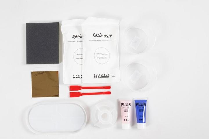 Produktbild Creativ Company Giessharz Kerzenhalter und Tabletts