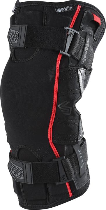Troy Lee Designs 6400 Knee Brace, black, L (L, Knee pad)