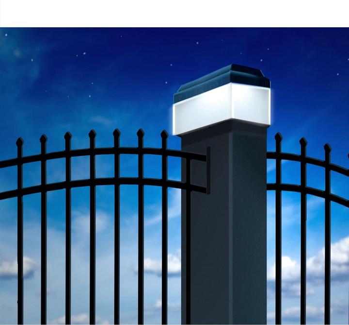 Actual product image Greenblue Solar LED lamp for pole, 60x40mm, envelope roof, GB125