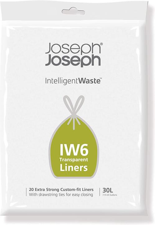 Joseph Joseph Afvalzakken 20 stuks, 30 L transparant (20 x, 30 l)