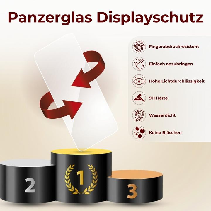 Produktbild Protectorking 4x echtes Tempered 9H Panzerhartglas 3D KLAR (1 Stück, Apple iPhone 11 Pro)