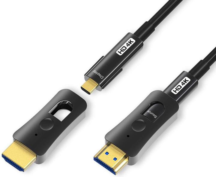 Image du produit Yiwentec Câble HDMI à fibre optique (10m) (10 m, HDMI)