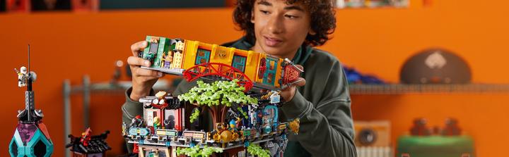 Produktbild LEGO Die Gärten von NINJAGO City (71741, LEGO Ninjago, LEGO Seltene Sets)