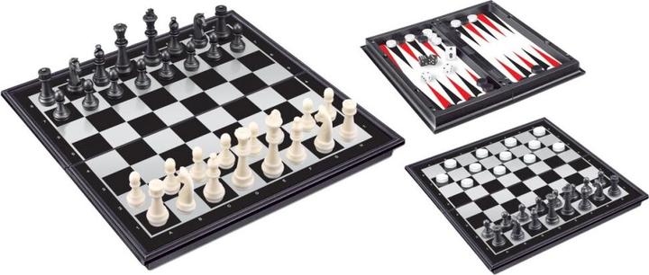 Actual product image Natural games 3-in-1 magnetic game (German)