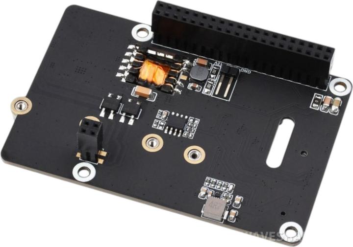 Image du produit WaveShare PCIe auf M.2 SSD HAT+ (B) mit PoE für Raspberry Pi 5