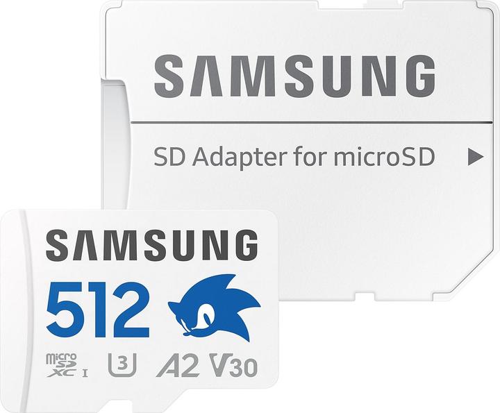 Actual product image Samsung MB-MD512S (512 GB, microSDXC, U3, UHS-I)