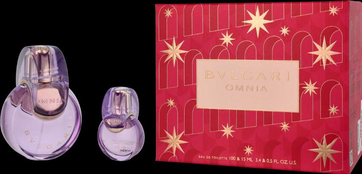 Actual product image Bulgari Bvlgari Omnia Amethyst Christmas 2023 Eau de Toilette 100 / Eau de Toilette 15 (Eau de toilette, 115 ml)