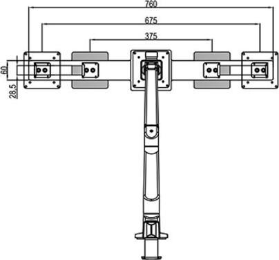 Immagine prodotto Multibrackets Chiusura rapida Duo (23")
