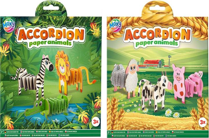 Produktbild Grafix Falten Sie Ihre eigenen Papiertiere, 3 Teile.